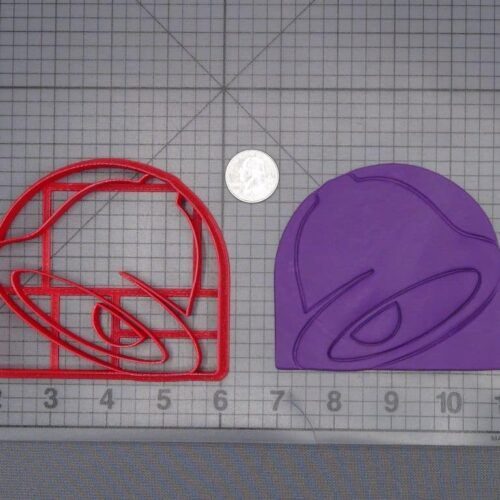 Taco Bell Logo 266-J529 Cookie Cutter
