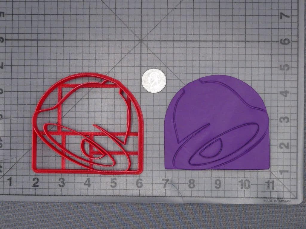 Taco Bell Logo 266-J529 Cookie Cutter