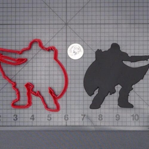 The Legend of Zelda - Ganondorf Body 266-J188 Cookie Cutter Silhouette
