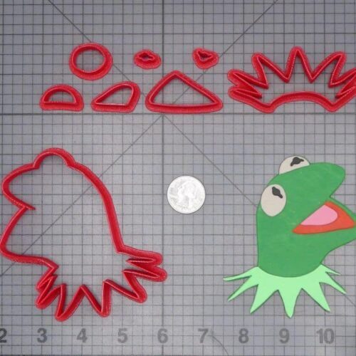 The Muppets - Kermit Head 266-J477 Cookie Cutter Set