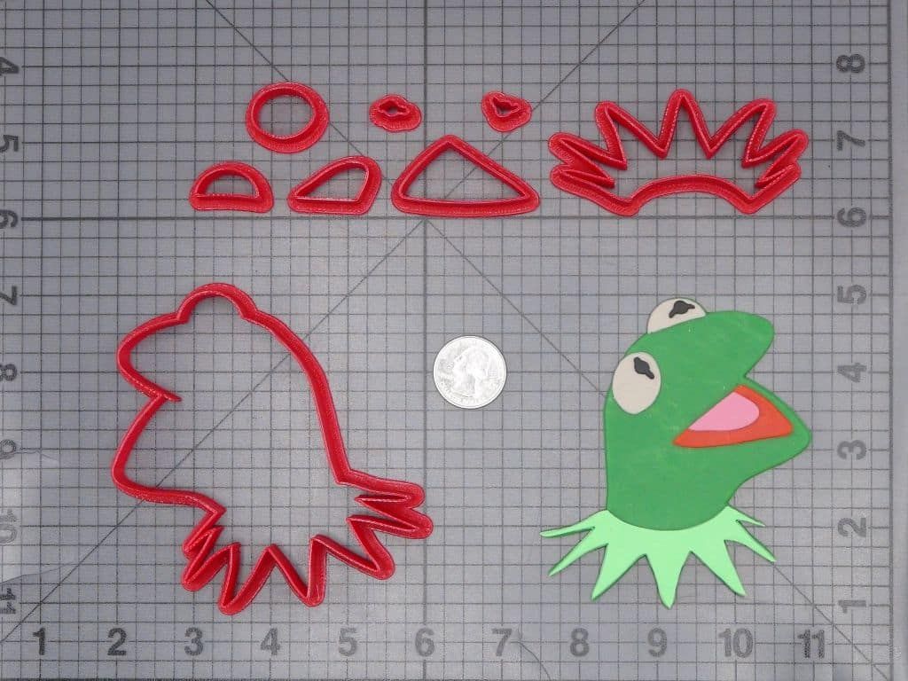 The Muppets - Kermit Head 266-J477 Cookie Cutter Set