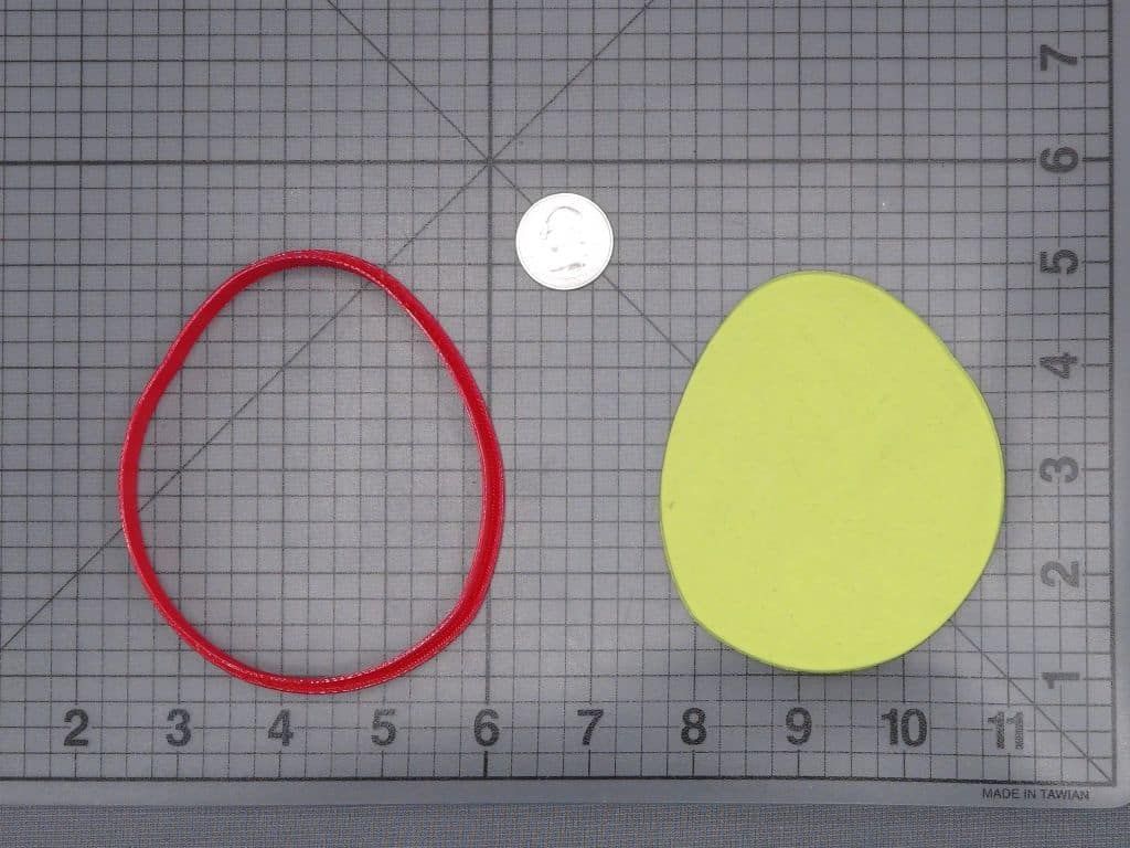 Dinosaur Egg 266-I152 Cookie Cutter Silhouette