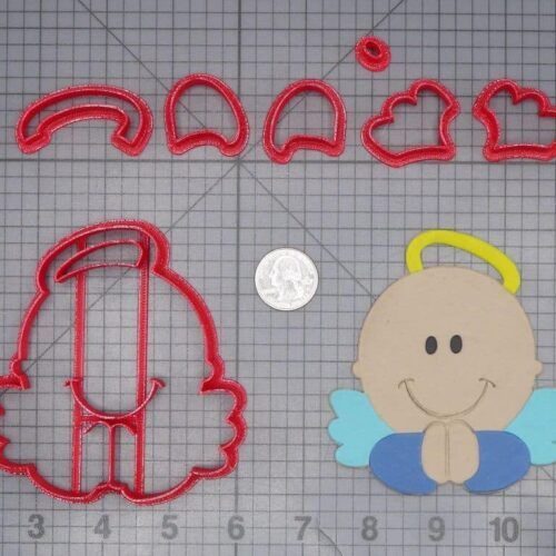 Baby Angel 266-J512 Cookie Cutter Set