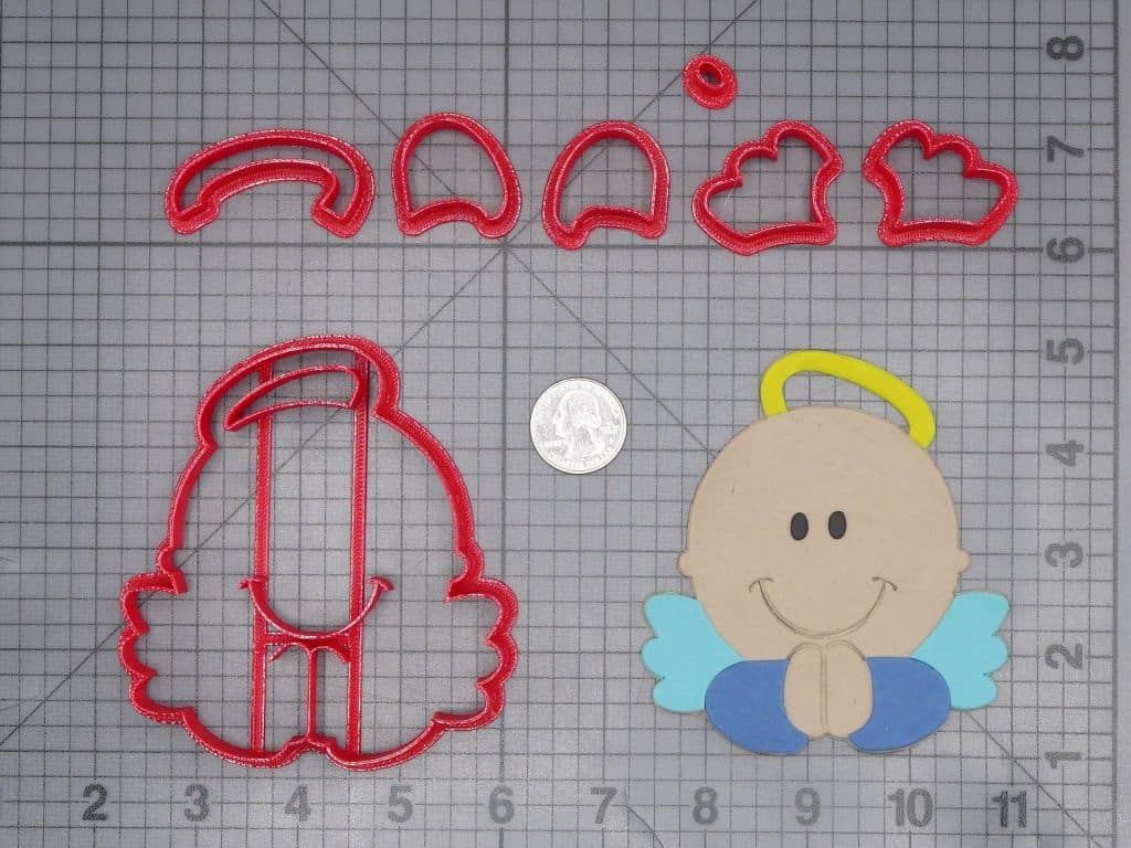 Baby Angel 266-J512 Cookie Cutter Set