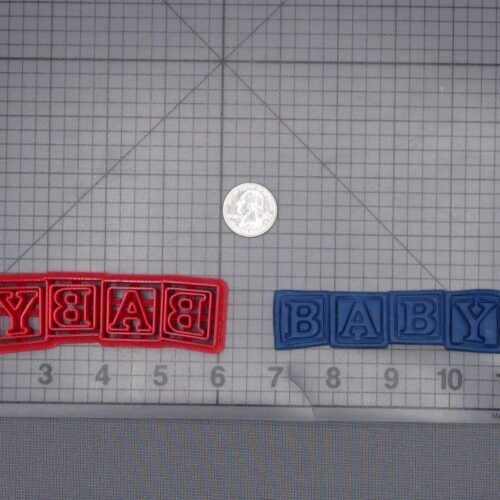 Baby Blocks 266-J536 Cookie Cutter