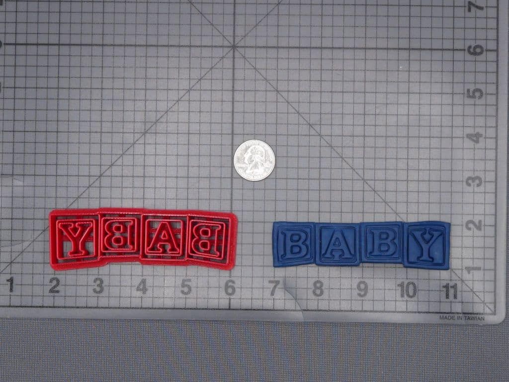 Baby Blocks 266-J536 Cookie Cutter