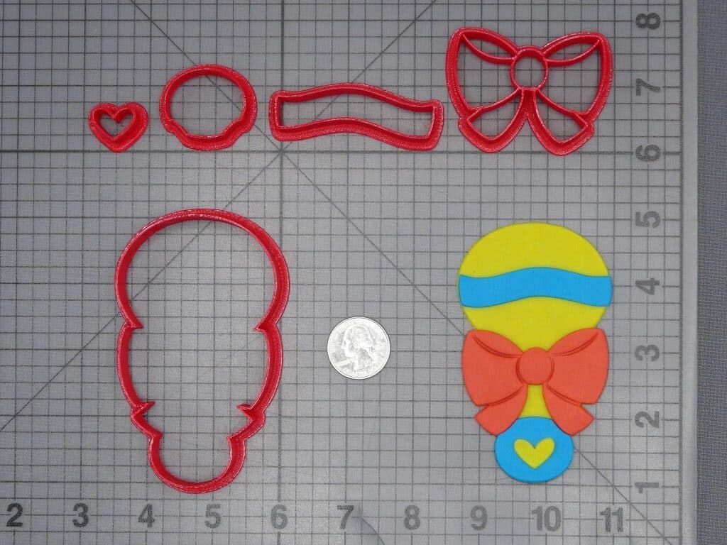Baby Rattle 266-J544 Cookie Cutter Set