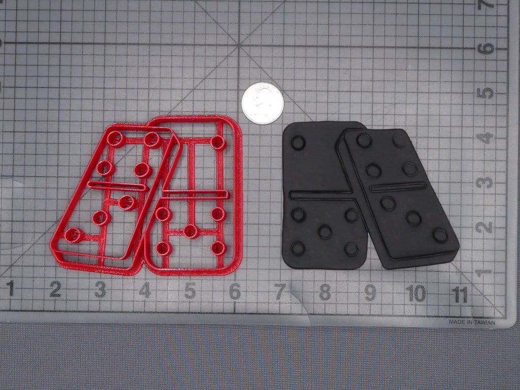 Dominoes 266-J535 Cookie Cutter