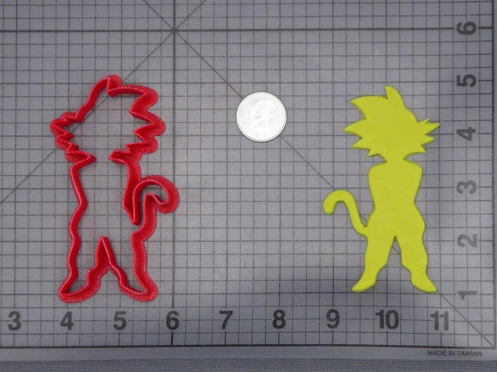 Dragon Ball Z - Goku Body 266-I556 Cookie Cutter Silhouette