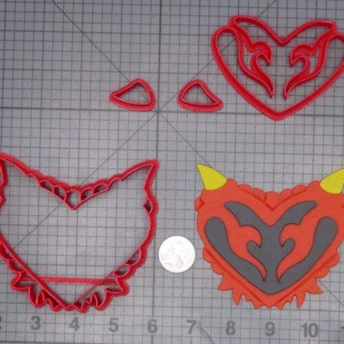Dragon Heart 266-J506 Cookie Cutter Set