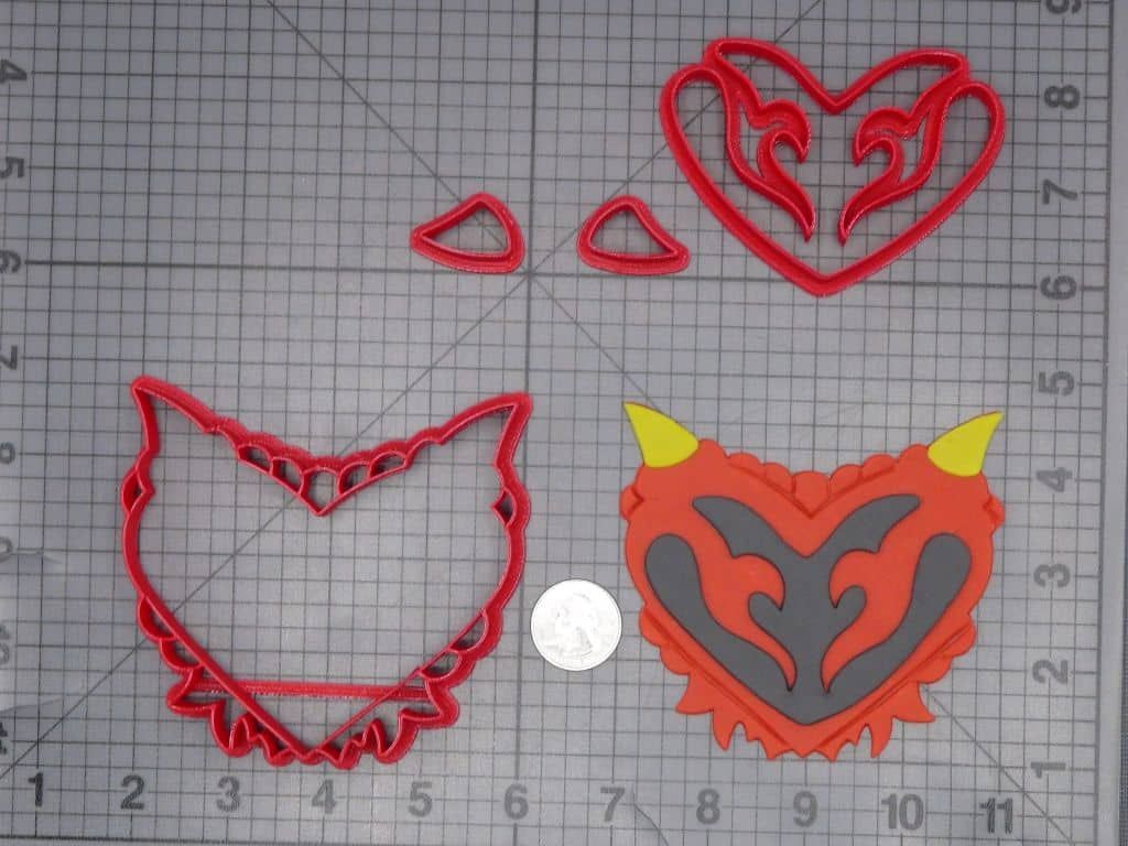 Dragon Heart 266-J506 Cookie Cutter Set