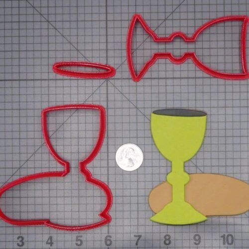Eucharist Chalice with Bread 266-I717 Cookie Cutter Set