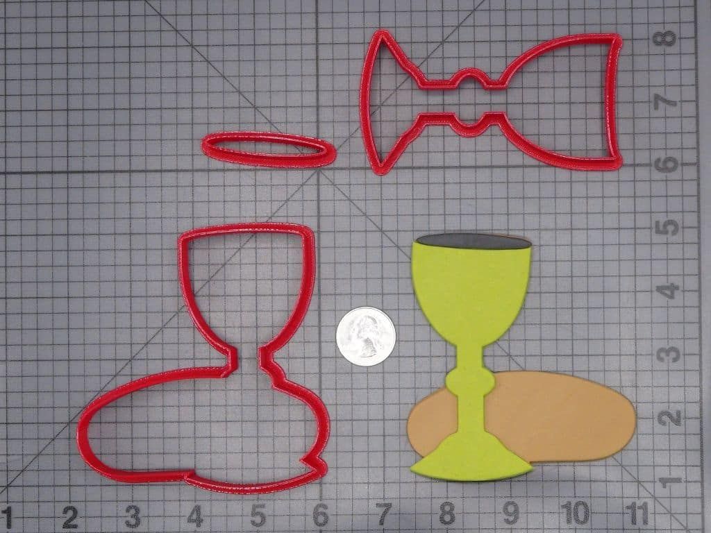 Eucharist Chalice with Bread 266-I717 Cookie Cutter Set