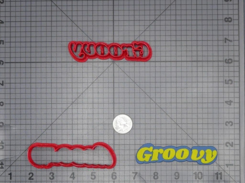 Groovy 266-J067 Cookie Cutter Set