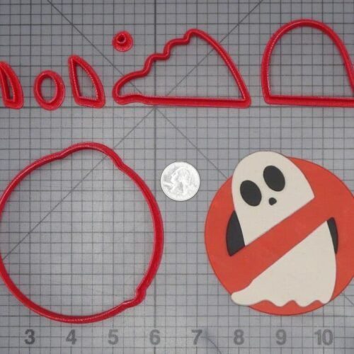 Halloween - No Ghosts Allowed 266-J274 Cookie Cutter Set