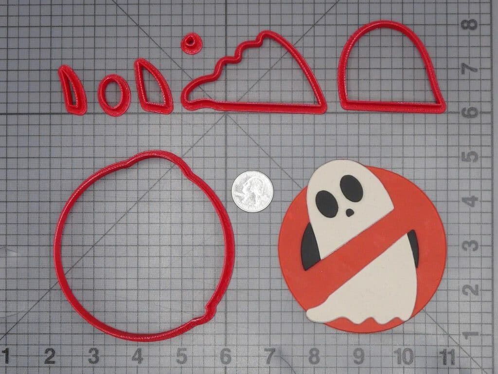 Halloween - No Ghosts Allowed 266-J274 Cookie Cutter Set