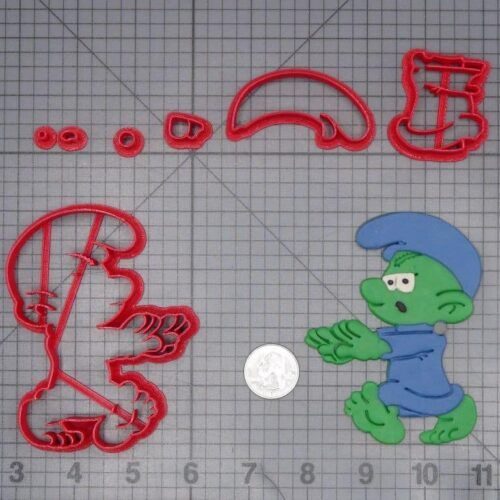 Halloween - The Smurfs - Frankenstein Body 266-J377 Cookie Cutter Set