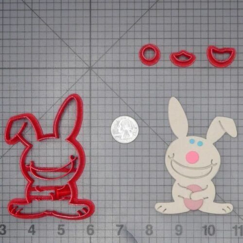 Happy Bunny Body 266-J562 Cookie Cutter Set