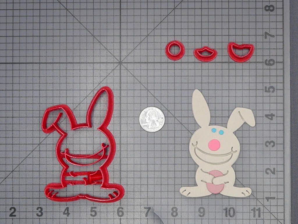 Happy Bunny Body 266-J562 Cookie Cutter Set