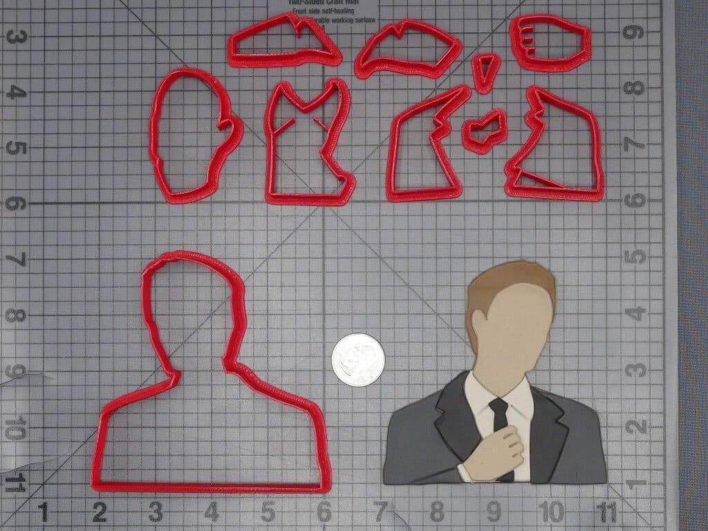 How I Met Your Mother - Barney Stinson 266-J581 Cookie Cutter Set