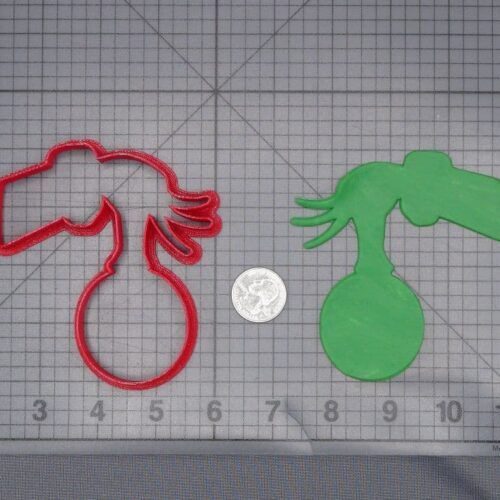 How the Grinch Stole Christmas - Grinch Hand 266-J356 Cookie Cutter Silhouette