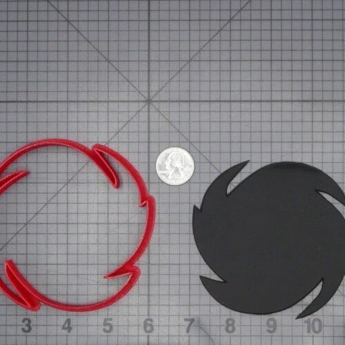 Hurricane Symbol 266-J217 Cookie Cutter Silhouette