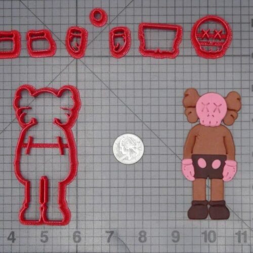 Kaws Body 266-J577 Cookie Cutter Set
