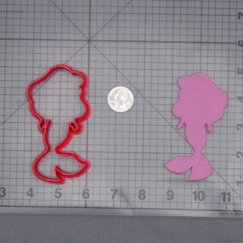 Mermaid 266-J394 Cookie Cutter Silhouette