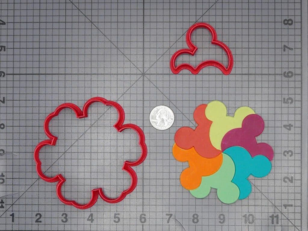 Mickey Mouse Spiral 266-J614 Cookie Cutter Set