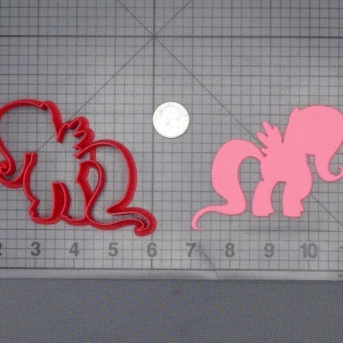 My Little Pony - Fluttershy Body 266-J608 Cookie Cutter Silhouette