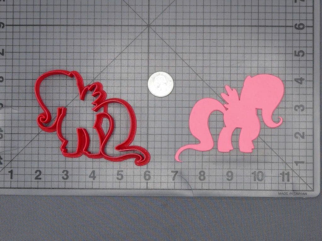 My Little Pony - Fluttershy Body 266-J608 Cookie Cutter Silhouette
