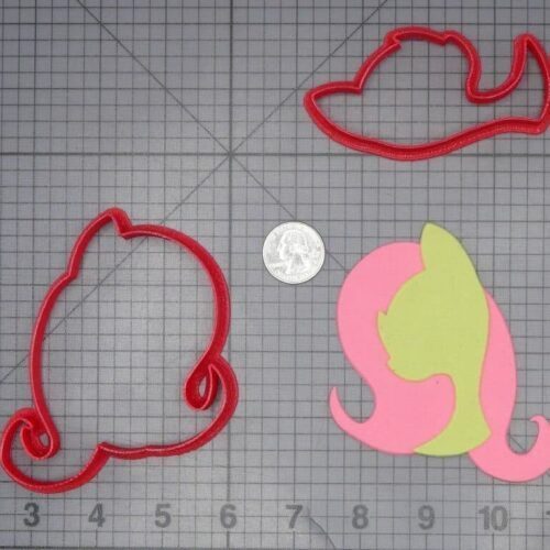 My Little Pony - Fluttershy Head 266-J617 Cookie Cutter Set