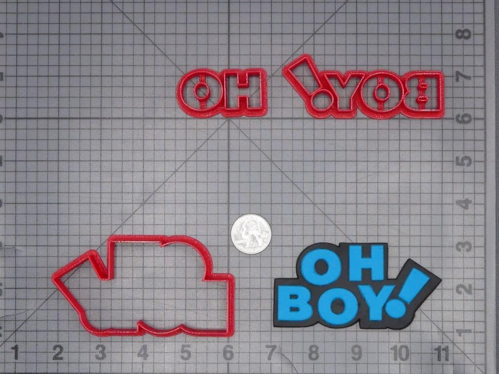 Oh Boy 266-J482 Cookie Cutter Set