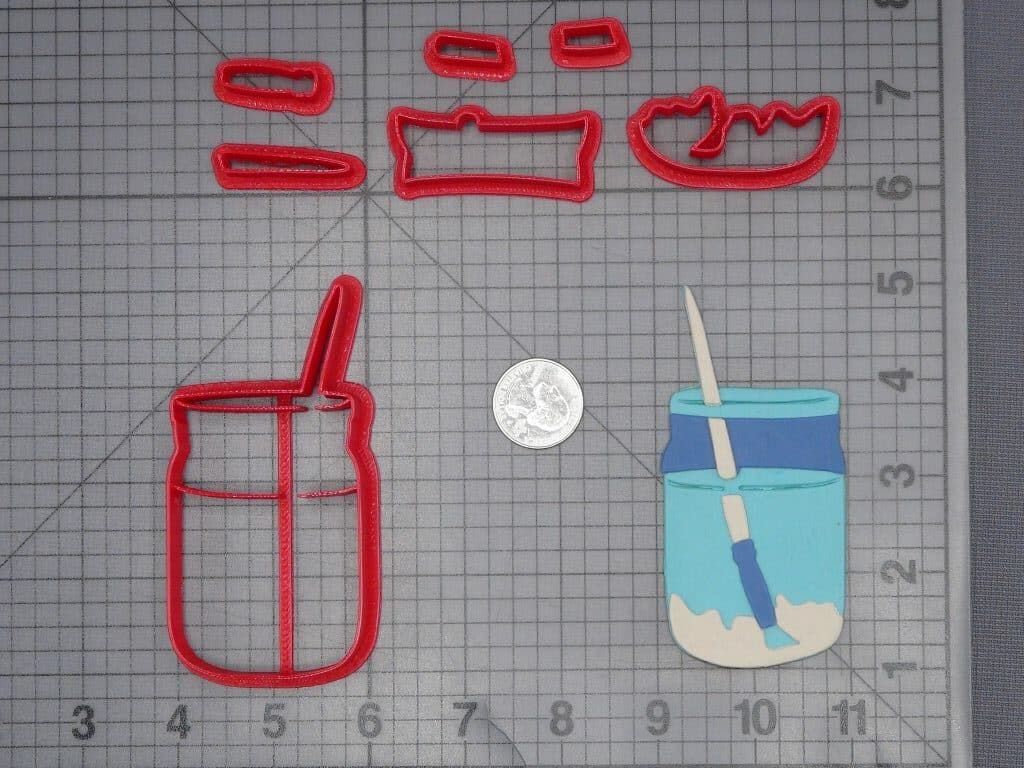 Painting Water Jar 266-J539 Cookie Cutter Set