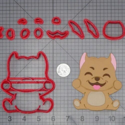 Pitbull Dog Body 266-J211 Cookie Cutter Set