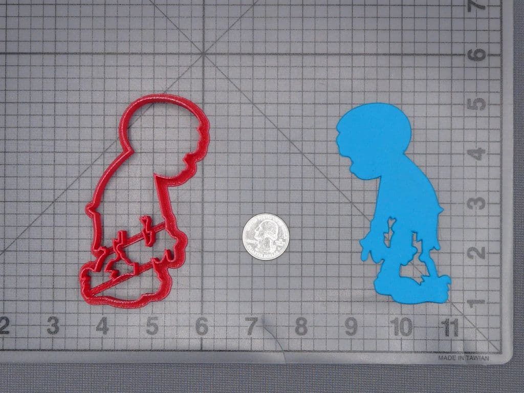 Plants VS Zombies PVZ - Zombie Body 266-J568 Cookie Cutter