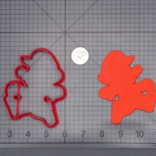 Super Mario Body 266-I270 Cookie Cutter