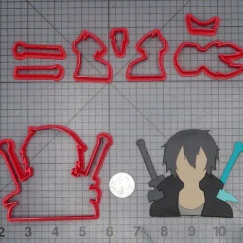 Sword Art Online - Kirito 266-J609 Cookie Cutter Set