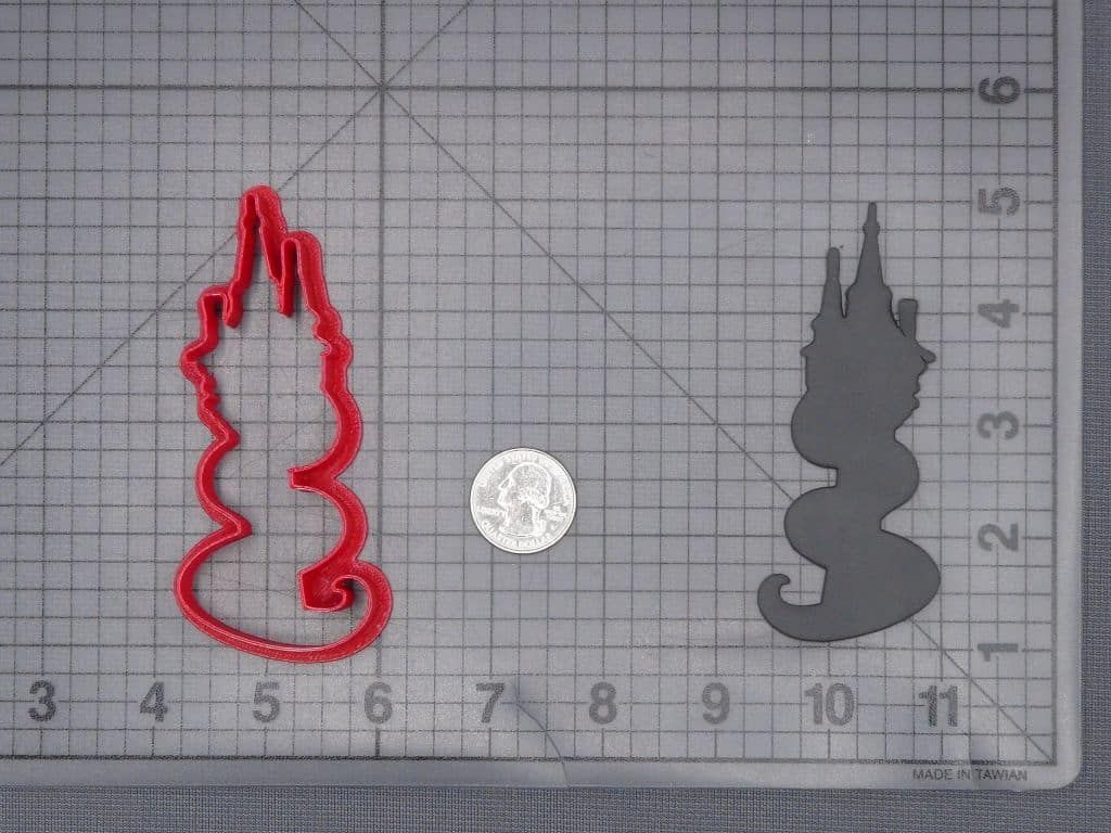 Tangled - Castle 266-J565 Cookie Cutter Silhouette
