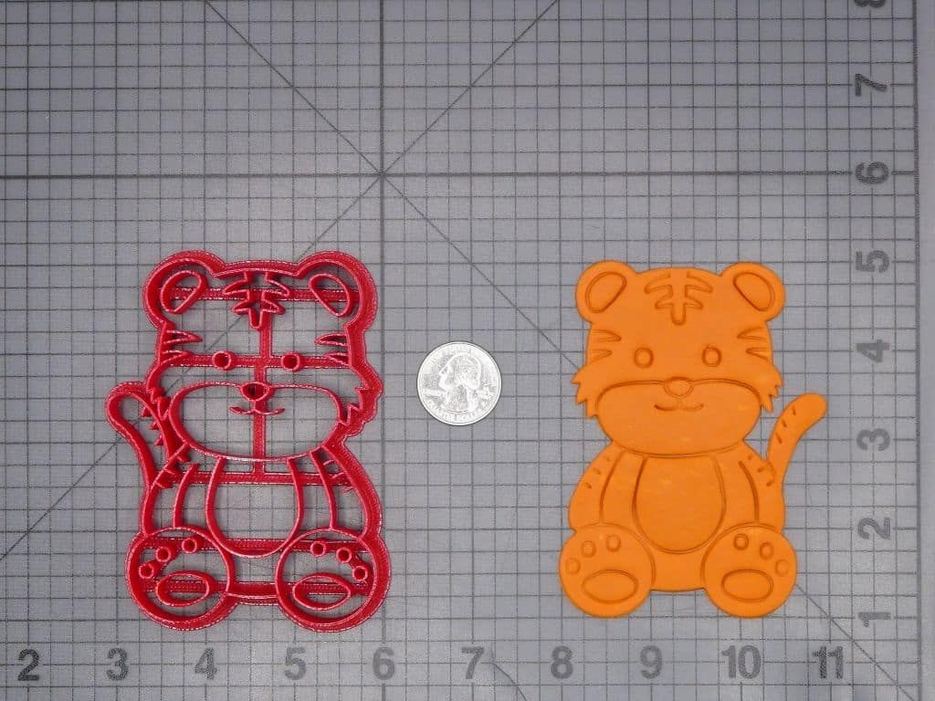 Tiger Body 266-J538 Cookie Cutter