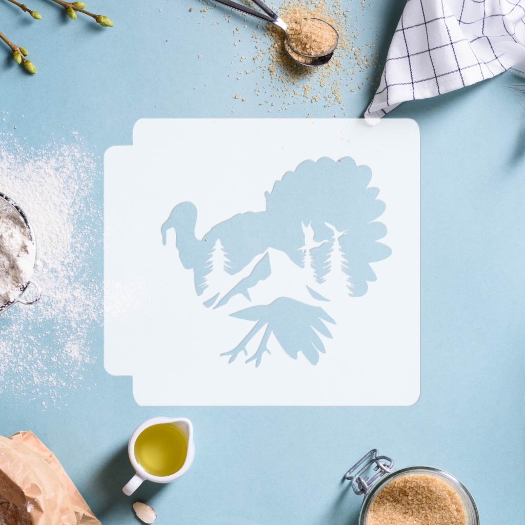 Turkey Habitat 783-I124 Stencil