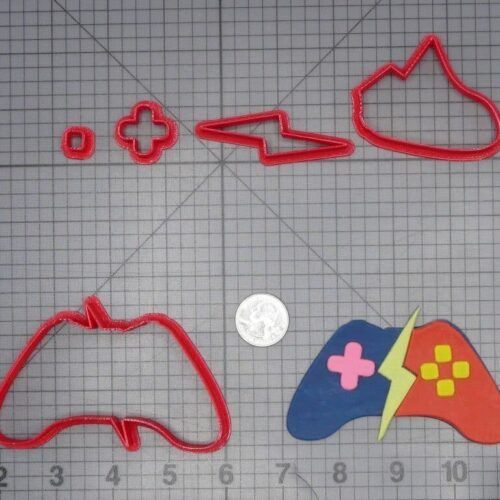 Video Game Controller 266-J036 Cookie Cutter Set