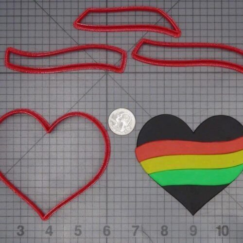 Awareness Heart 266-J596 Cookie Cutter Set