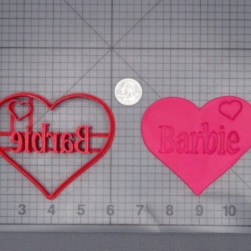 Barbie Heart 266-J639 Cookie Cutter