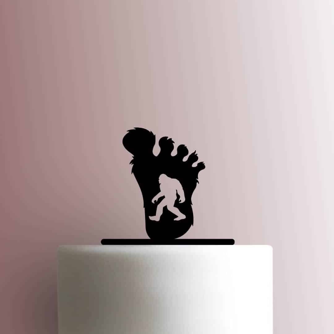 Bigfoot Sasquatch Cameo 225-B696 Cake Topper
