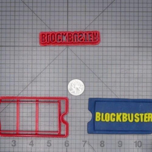 Blockbuster Logo 266-J682 Cookie Cutter Set