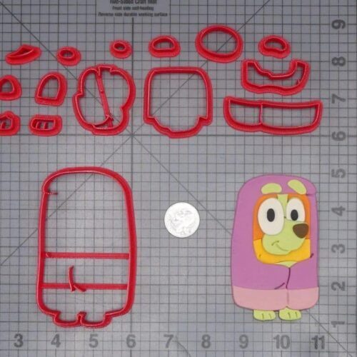 Bluey - Bingo in Towel 266-J647 Cookie Cutter Set