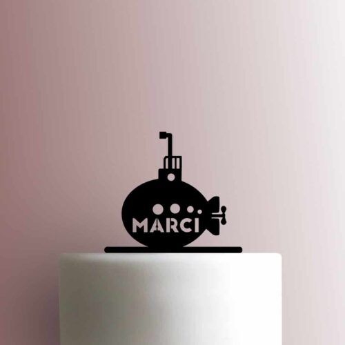 Custom Submarine Name 225-B747 Cake Topper