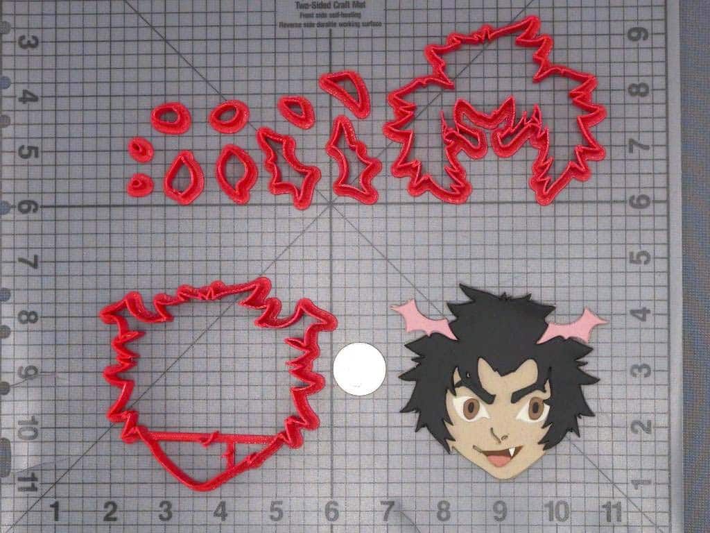Devilman - Akira Head 266-J719 Cookie Cutter Set