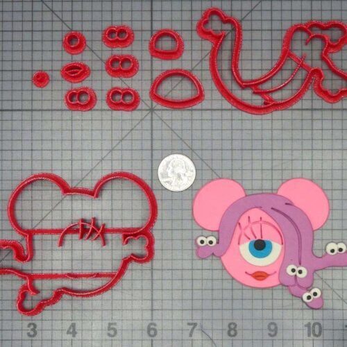 Disney Ears - Monsters Inc - Celia 266-J721 Cookie Cutter Set